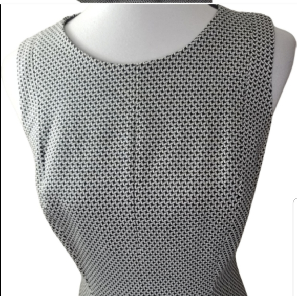 BODEN Black & White Canonbury Shift Dress - Picture 5 of 8